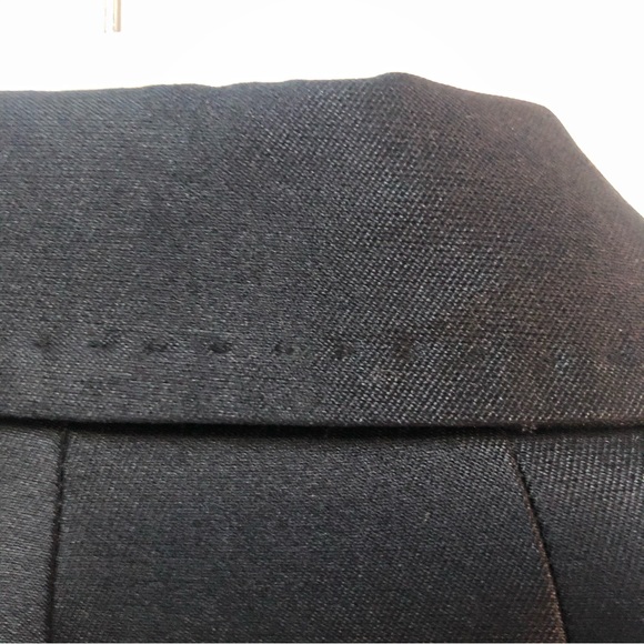 Albert Nipon wool silk blend black event jacket size 10 classic elegance EUC - Picture 9 of 9